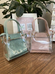 Clear Purse with Pouch/Strap